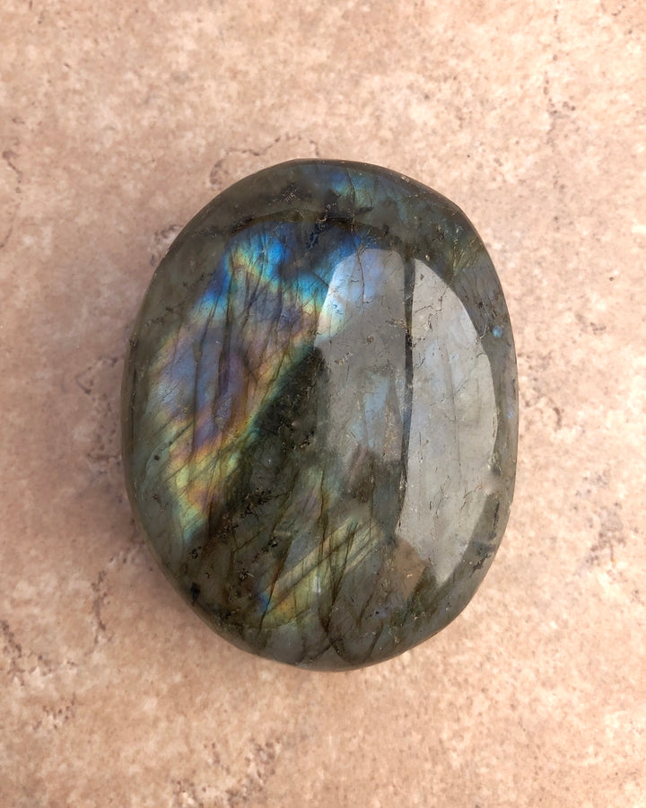 Labradorite Palm Stone