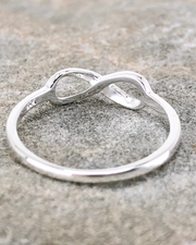 Infinity Sterling Silver Ring