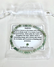 Jadeite Mini 4mm Gemstone Bracelet