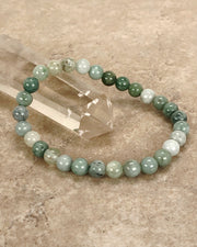 Jadeite 6mm Gemstone Bracelet