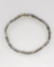 Men's Labradorite 4mm Gemstone Bracelet