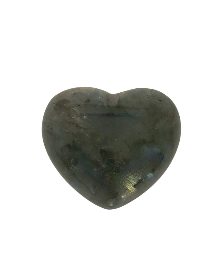 Labradorite Heart