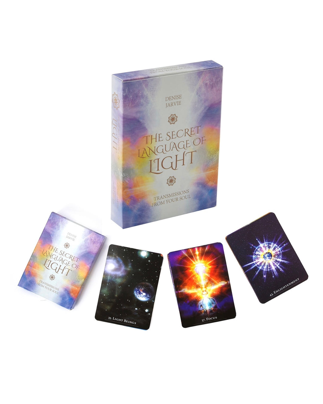 The Secret Language of Light Oracle Cards and Guidebook