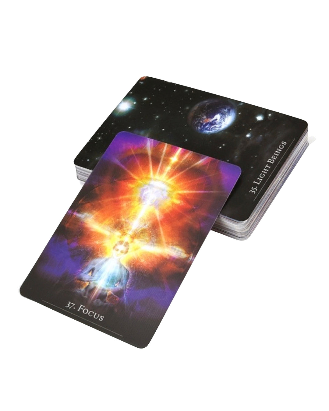 The Secret Language of Light Oracle Cards and Guidebook