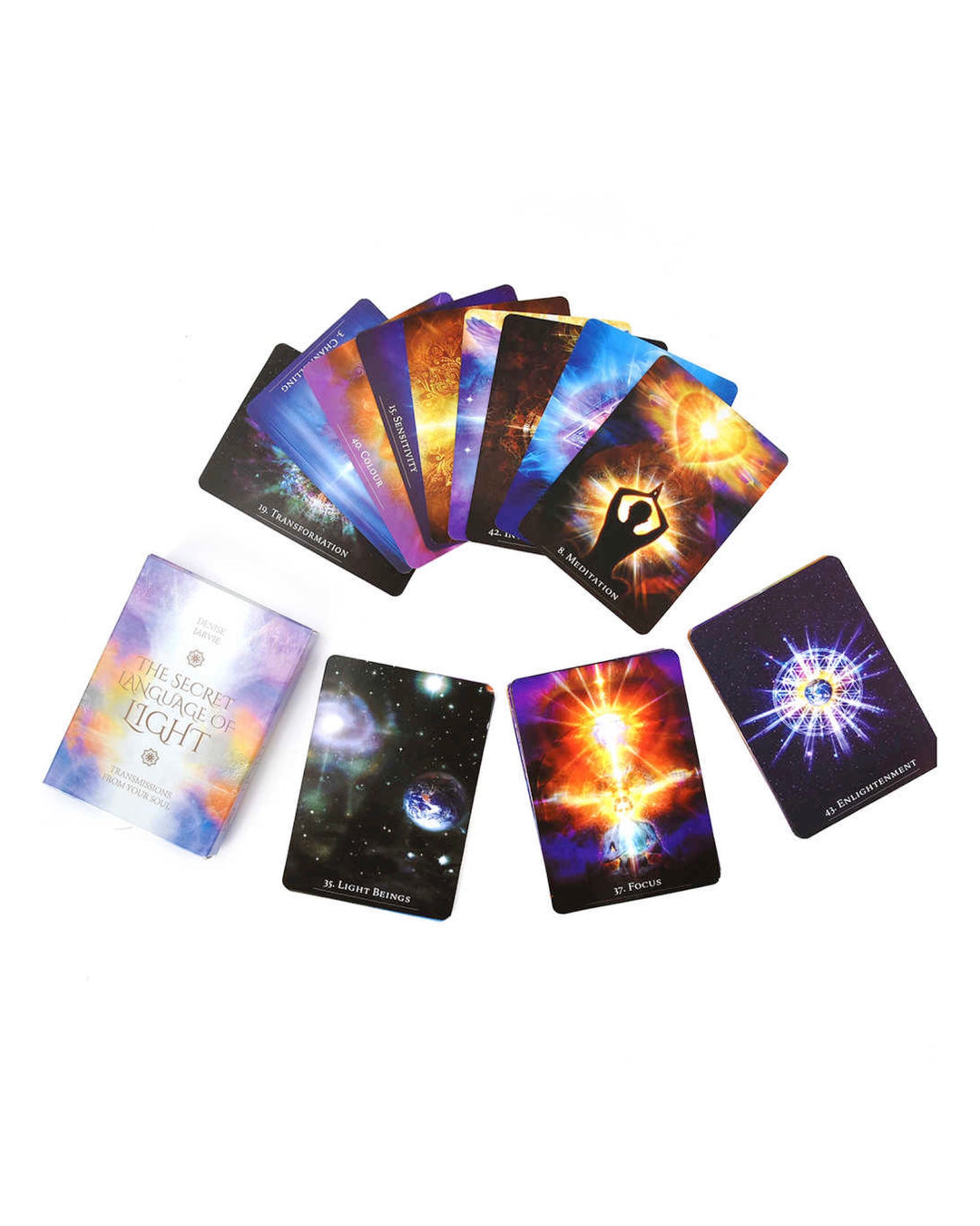 The Secret Language of Light Oracle Cards