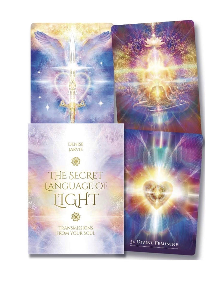 The Secret Language of Light Oracle Cards and Guidebook