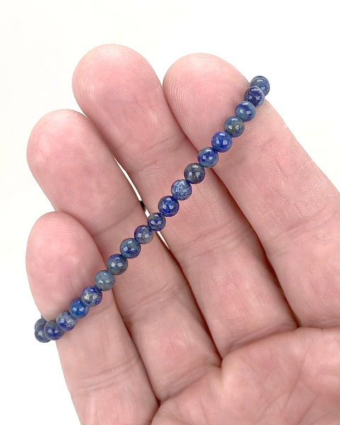 Lapis Lazuli Mini 4mm Gemstone Bracelet