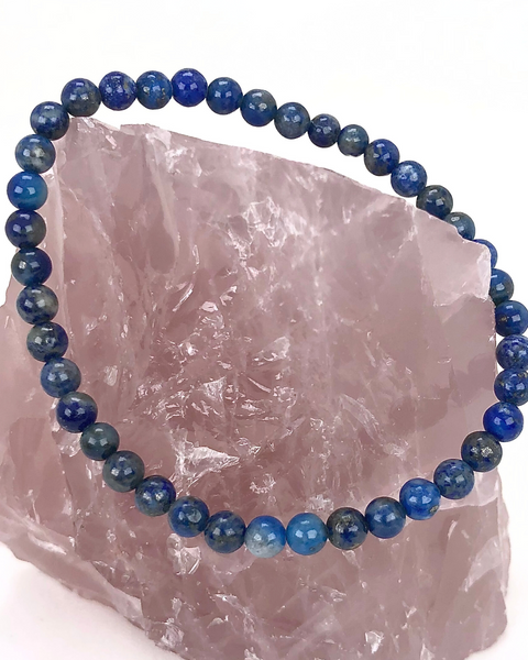 Children's Lapis Lazuli 4mm Gemstone Bracelet