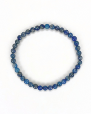 Men's Lapis Lazuli 4mm Gemstone Bracelet