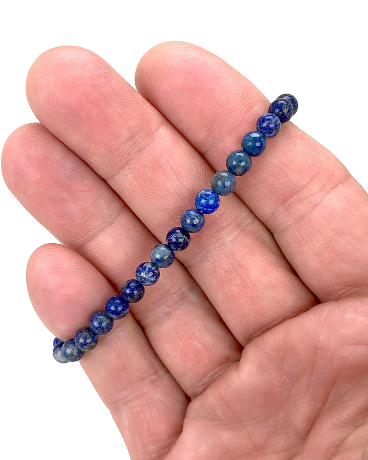 Lapis Lazuli 6mm Gemstone Bracelet