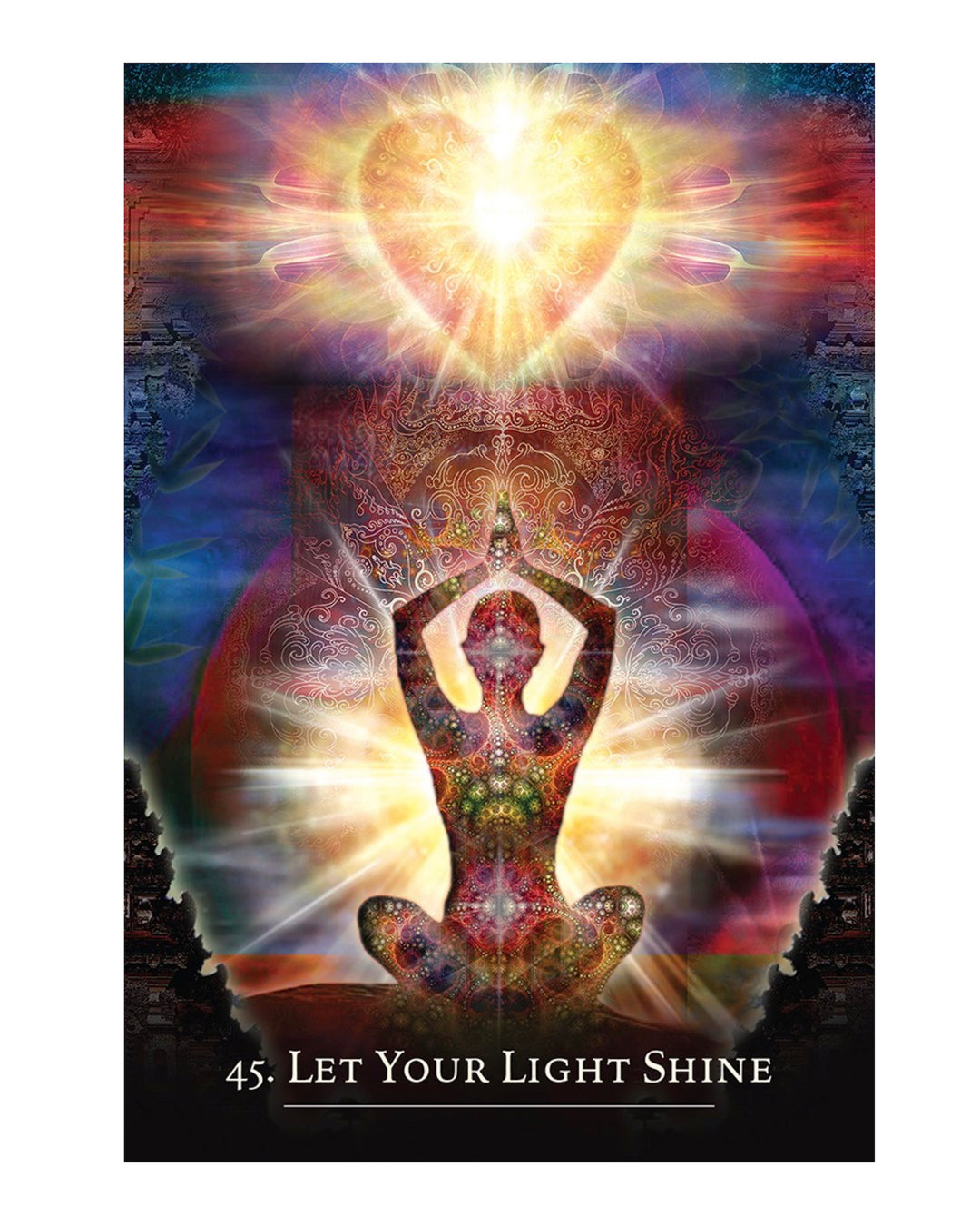 The Secret Language of Light Oracle Cards and Guidebook