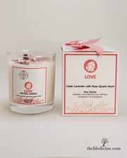 Love Crystal Candle