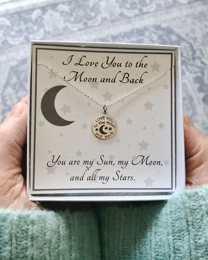 Love You To The Moon And Back Necklace