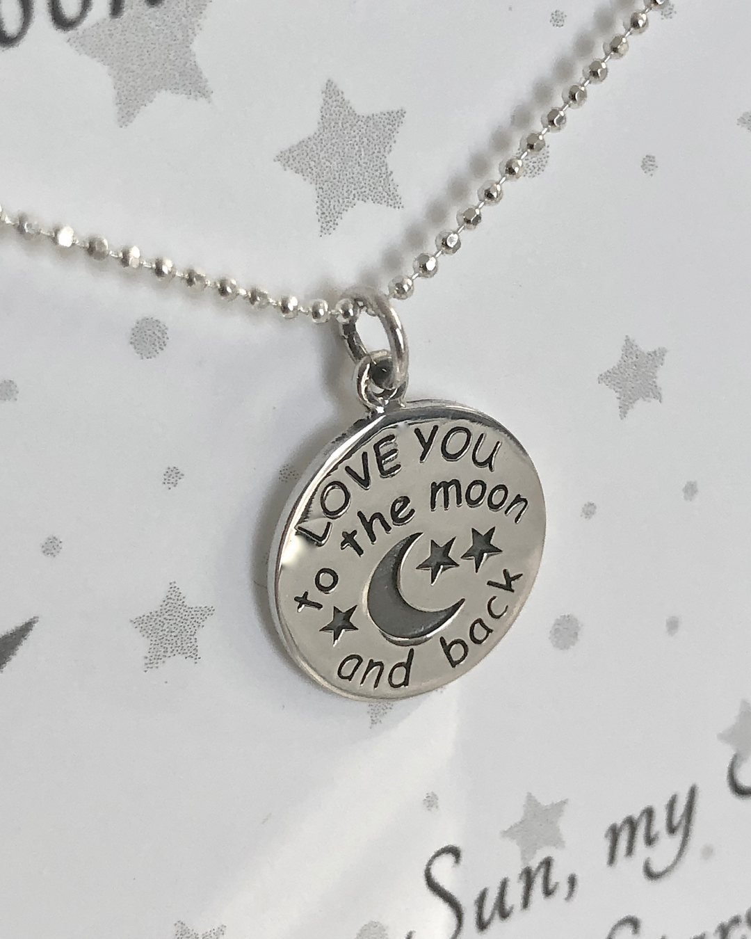 Love You To The Moon And Back Necklace