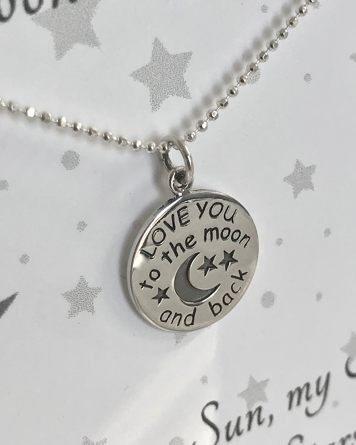 Love You To The Moon And Back Necklace