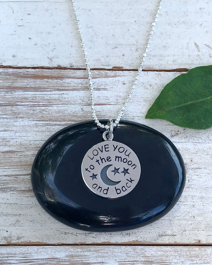 Love You To The Moon And Back Necklace