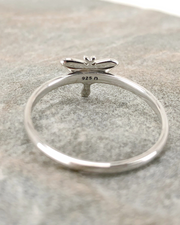 Luna Moth Sterling Silver Ring
