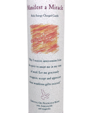 Manifest A Miracle Reiki Charged Candle