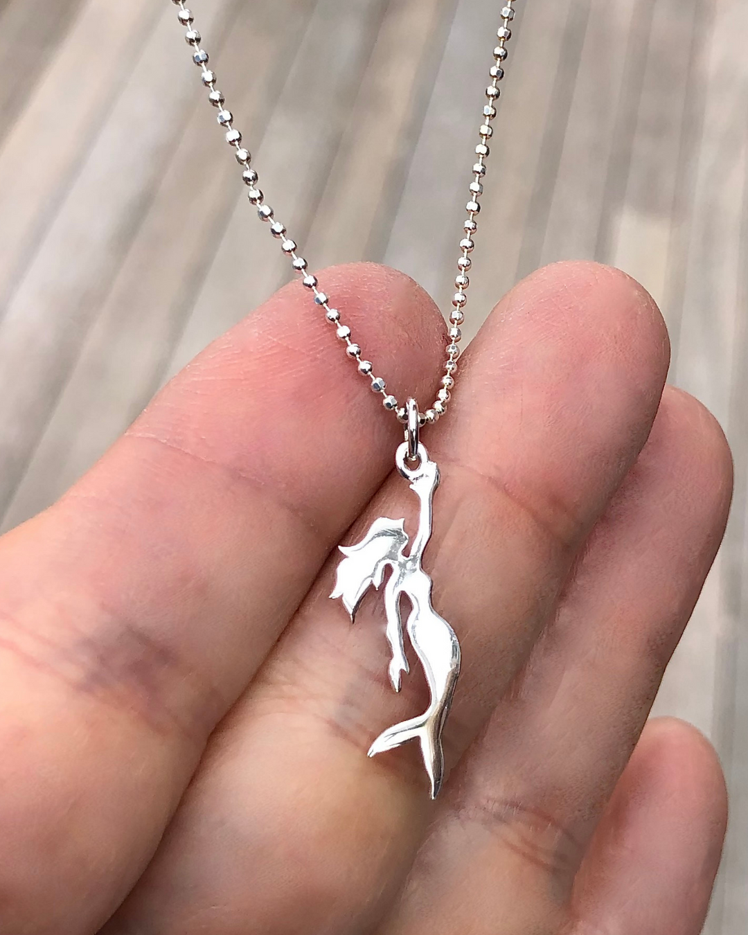 Mermaid Necklace With Van Morrison Lyrics