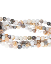 Mexican Onyx With Gold and Silver Accents Gemstone Wrap