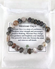 Mexican Onyx Gemstone Bracelet