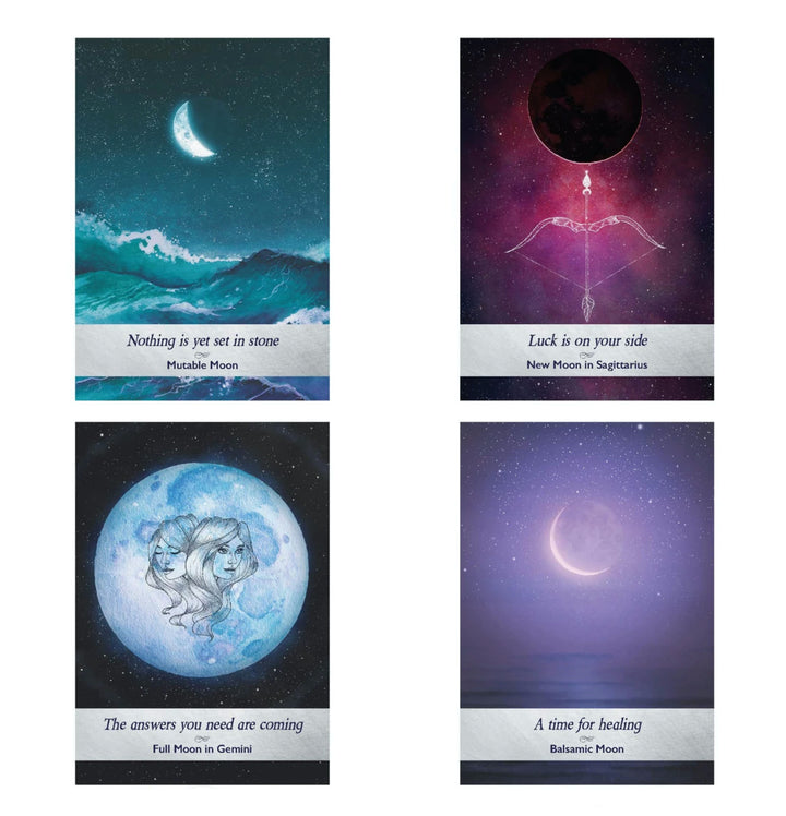 Moonology Oracle Cards and Guidebook