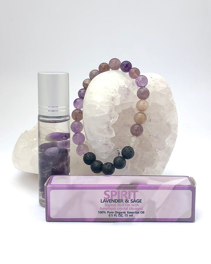 Amethyst Roll On and Bracelet - SPIRIT