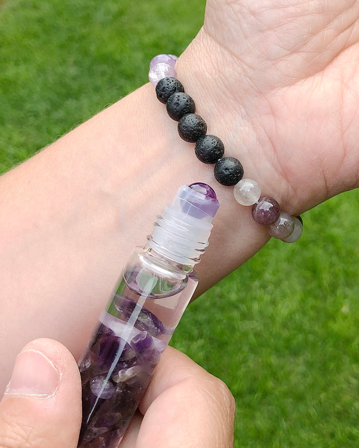 Amethyst Roll On and Bracelet - SPIRIT