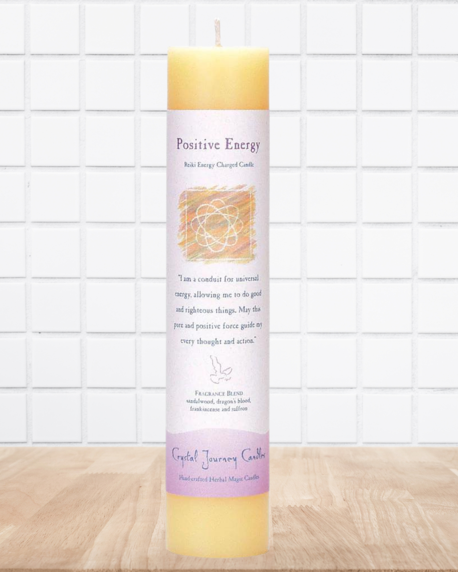 Positive Energy Reiki Charged Candle – The Life Divine