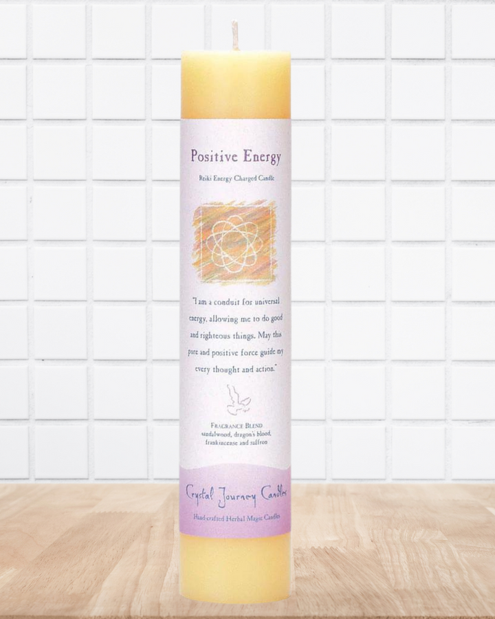 Positive Energy Reiki Charged Candle