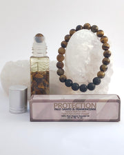 Tiger Eye Roll On and Bracelet - PROTECTION