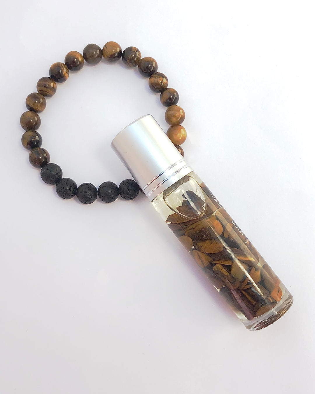 Tiger Eye Roll On and Bracelet - PROTECTION