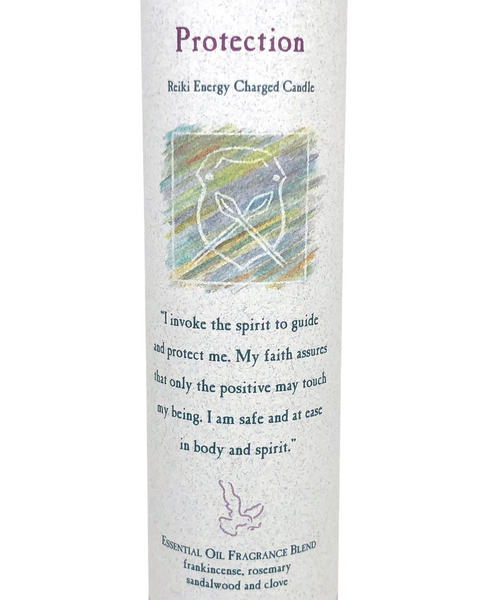 Protection Reiki Charged Candle