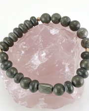 Pyrite Gemstone Bracelet