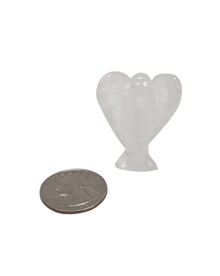 Clear Quartz Angel Figurine