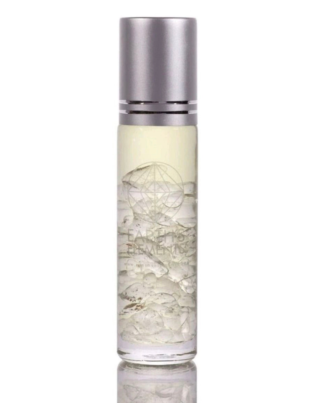 Quartz Crystal Essential Oil Gemstone Roll On - MANIFEST