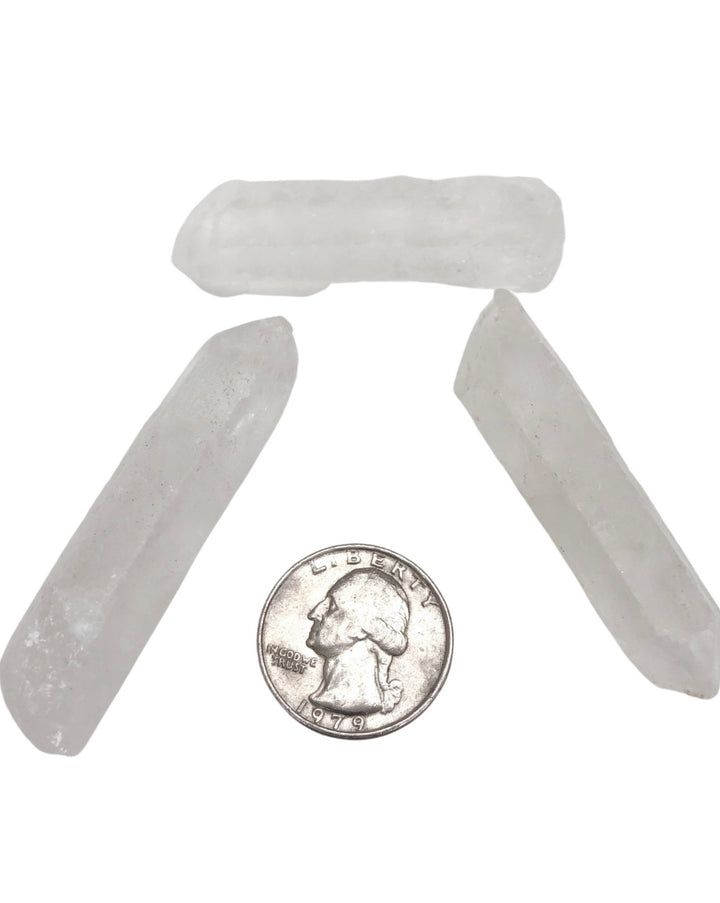 Quartz  Rough Points - Set of 3