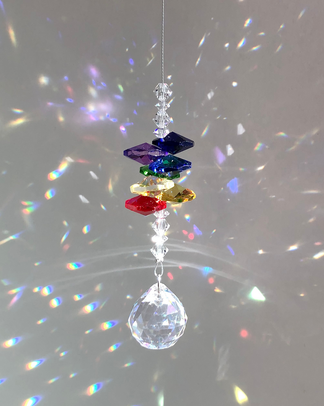 Crystal Rainbow Cascade Sun Catcher