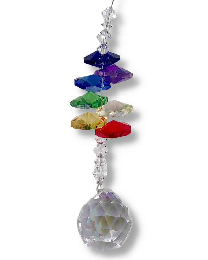 Crystal Rainbow Cascade Sun Catcher