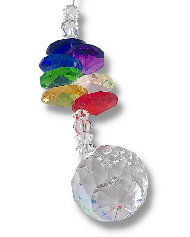 Crystal Rainbow Cascade Sun Catcher