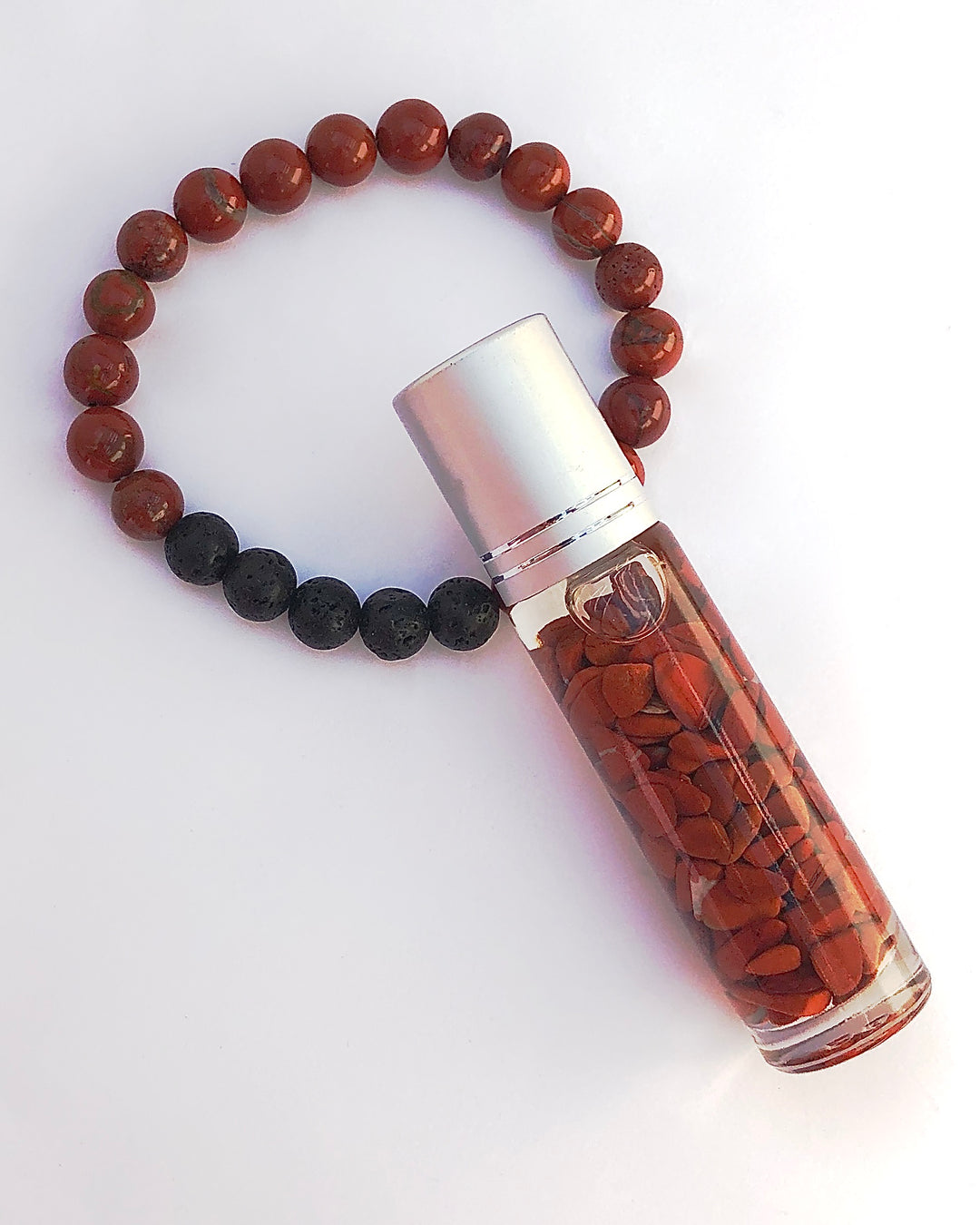 Red Jasper Roll On and Bracelet - PASSION