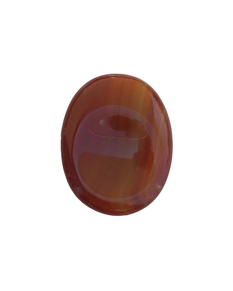 Red Agate Worry Stone