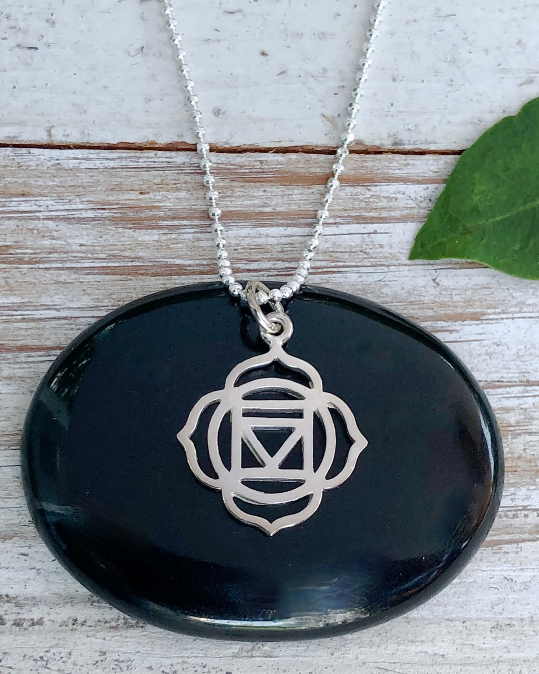 Sterling Silver Root Chakra Necklace