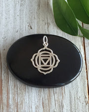 Sterling Silver Root Chakra Necklace