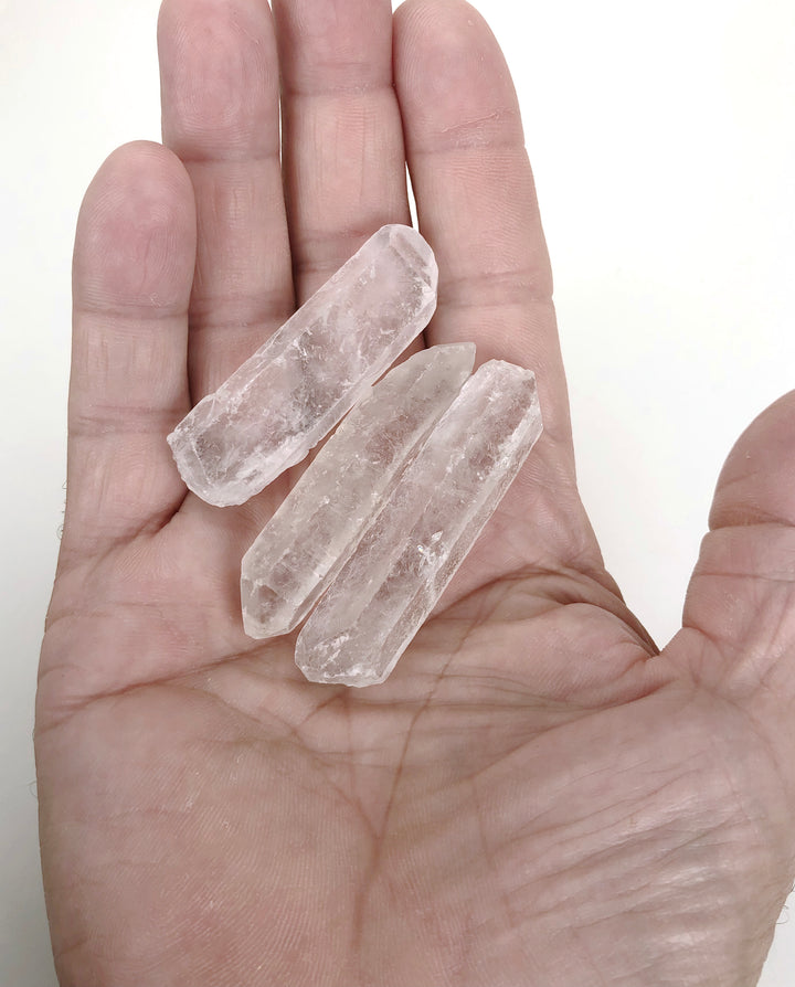 Quartz  Rough Points - Set of 3