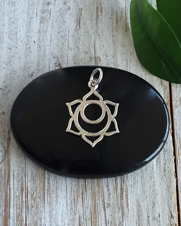 Sterling Silver Sacral Chakra Necklace