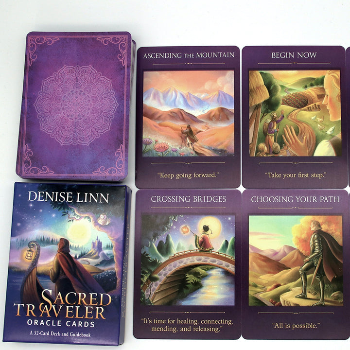 Sacred Traveler Oracle Cards and Guidebook