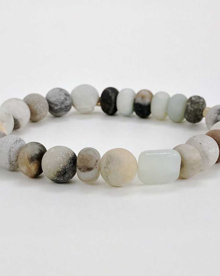 Amazonite 8mm Gemstone Bracelet