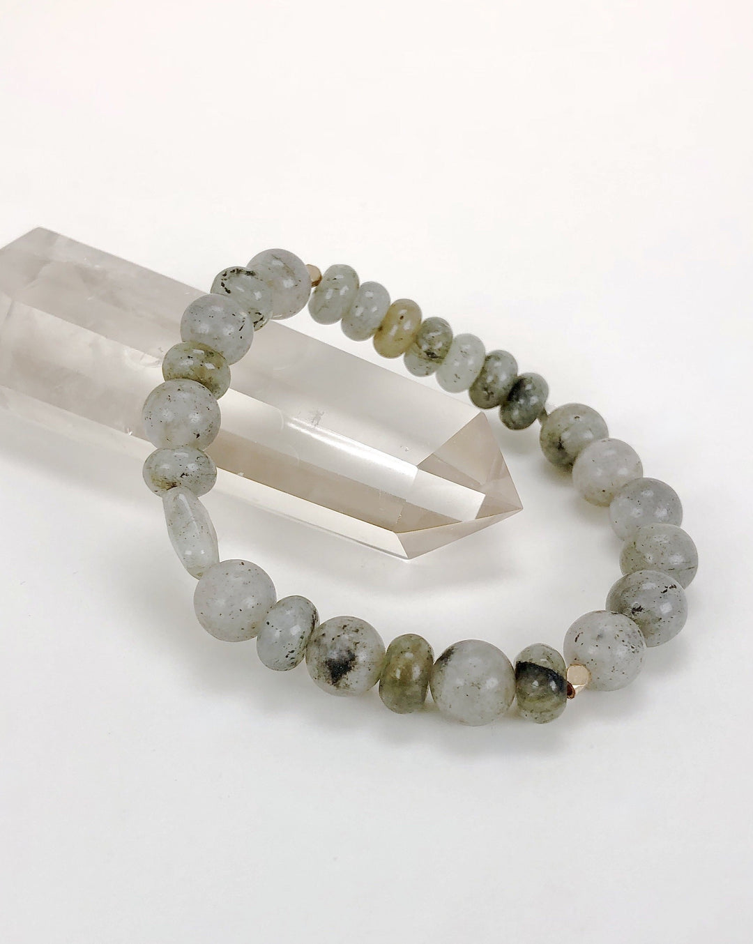 Labradorite 8mm Gemstone Bracelet