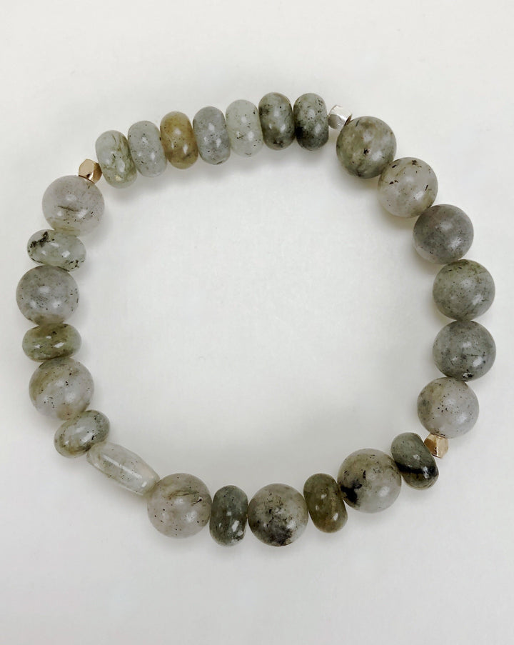 Labradorite 8mm Gemstone Bracelet